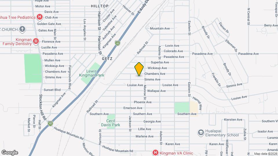 2529 Simms Ave Map and Location Details