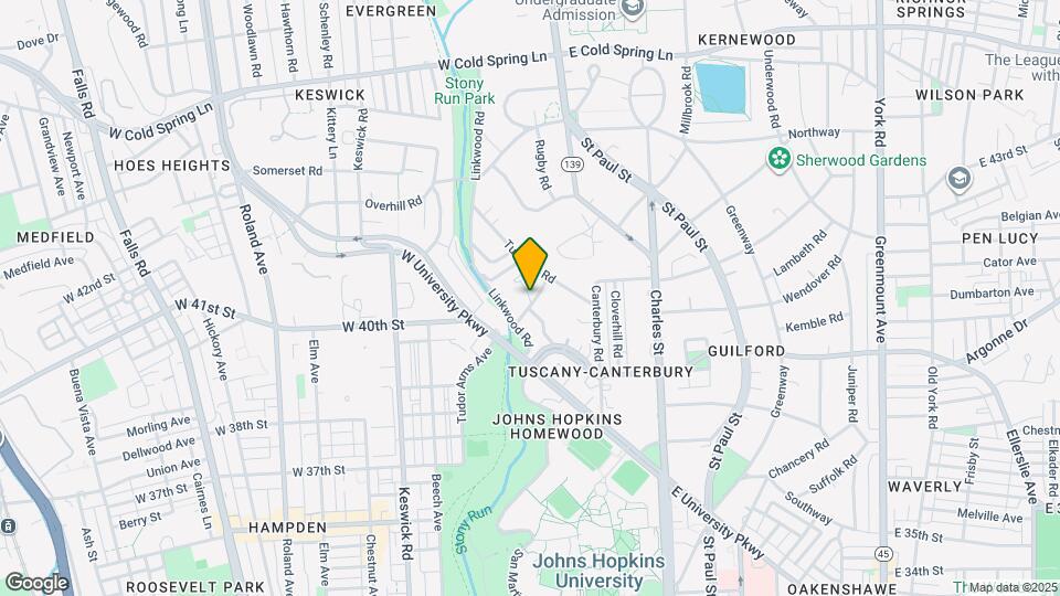 230 Stony Run Lane Map and Location Details