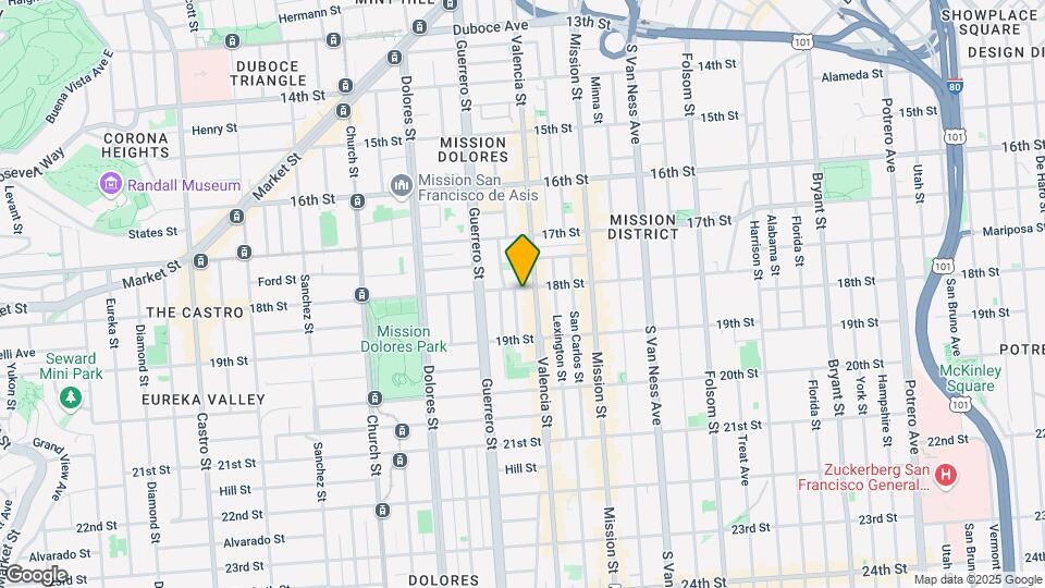 3521 18th St Mapa y Detalles de la Ubicación
