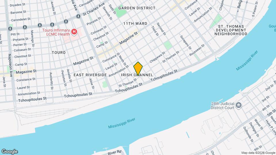 3111 St Thomas St Map and Location Details