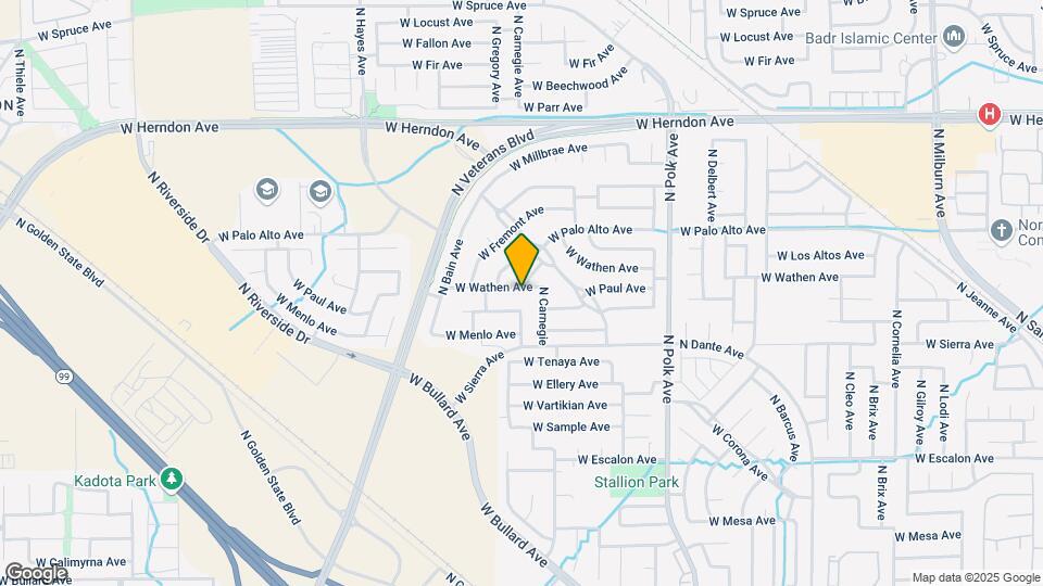 5825 W Wathen Ave Map and Location Details
