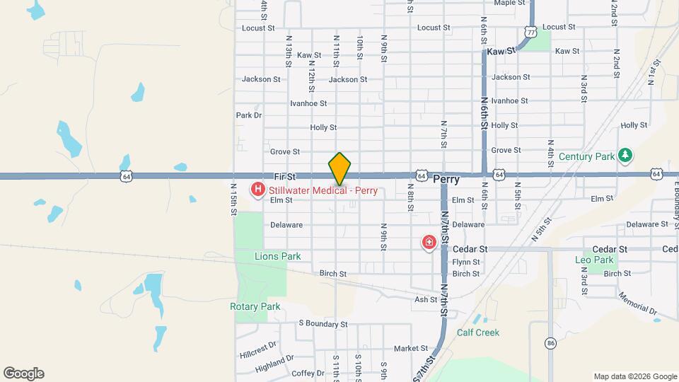 510 N 11th St Map and Location Details