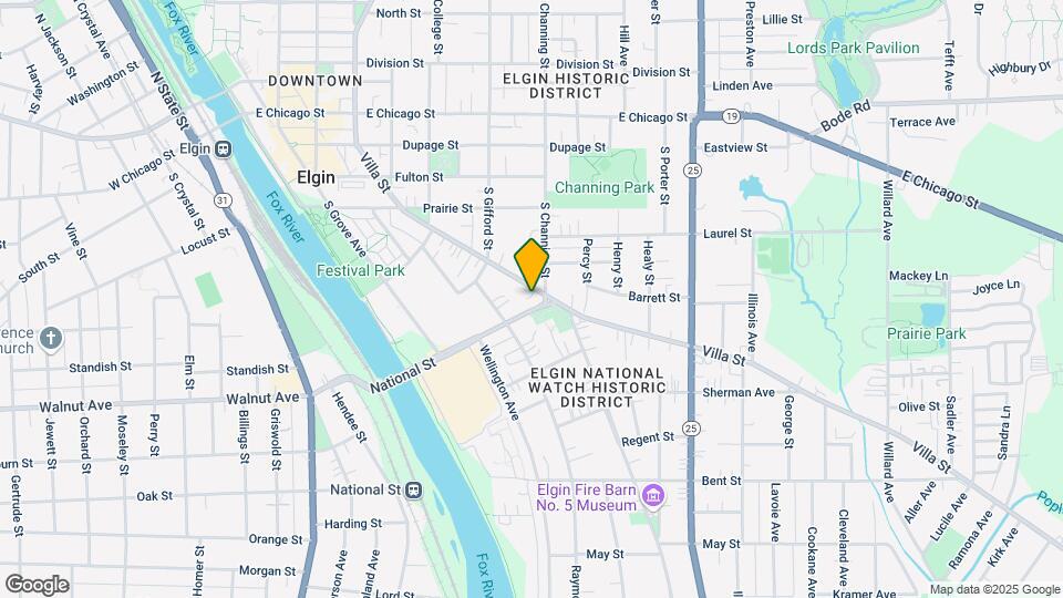 292 Villa St-Unit -5 Map and Location Details