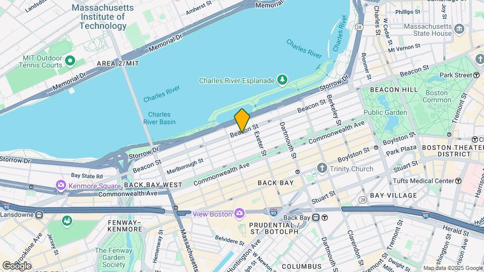 325 Beacon St Map and Location Details