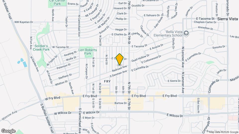 201 N 5th St, Unit 8 Mapa y Detalles de la Ubicación