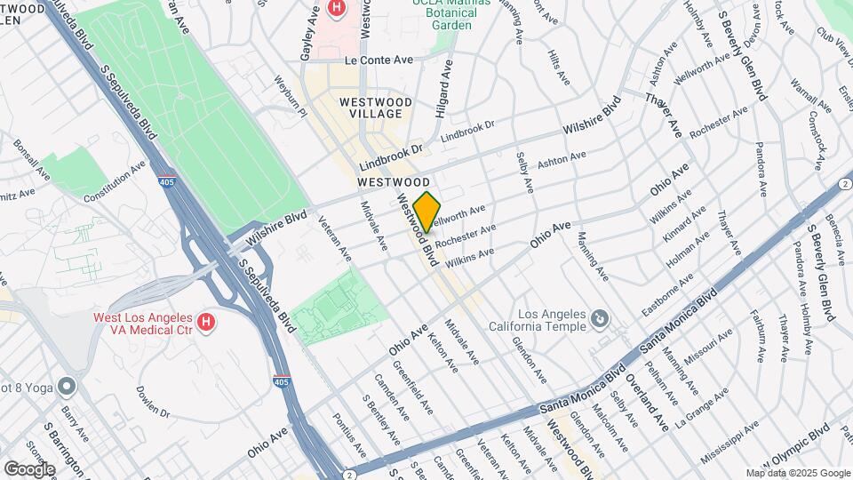 1324 Westwood Blvd Map and Location Details