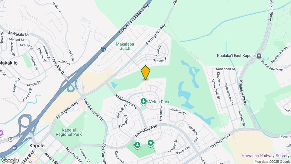 91-1033-1033 Hokuwekiu St Map and Location Details