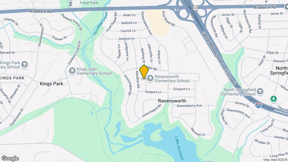 5412 Nutting Dr Map and Location Details