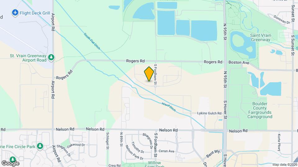 2916 S Flat Cir Map and Location Details