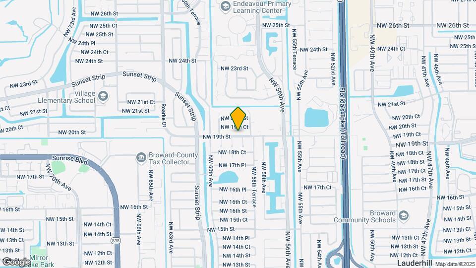 5901 NW 19th St Mapa y Detalles de la Ubicación