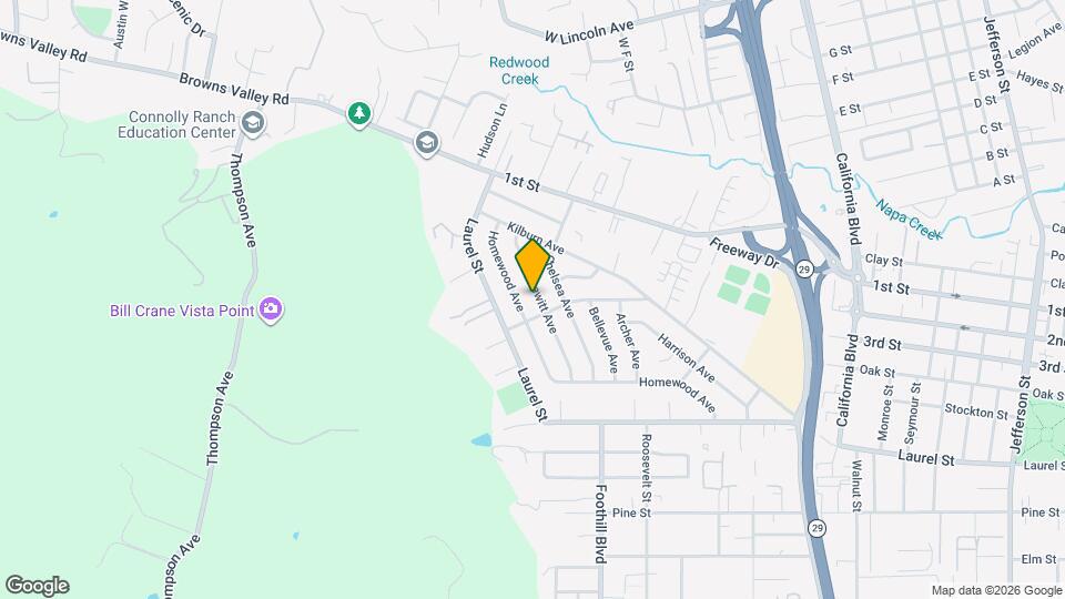 117 Dewitt Ave Map and Location Details