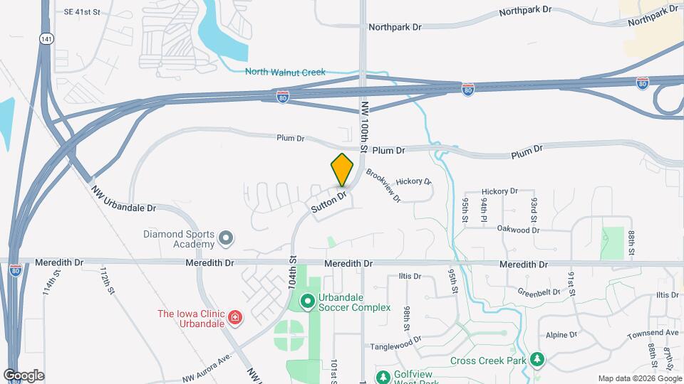 10151 Sutton Dr, Unit 6 Map and Location Details