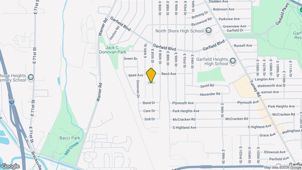 4924 E 85th St, Unit Up Map and Location Details