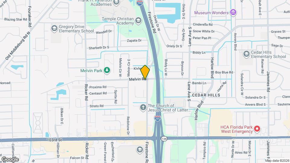 4612 Firestone Rd Map and Location Details