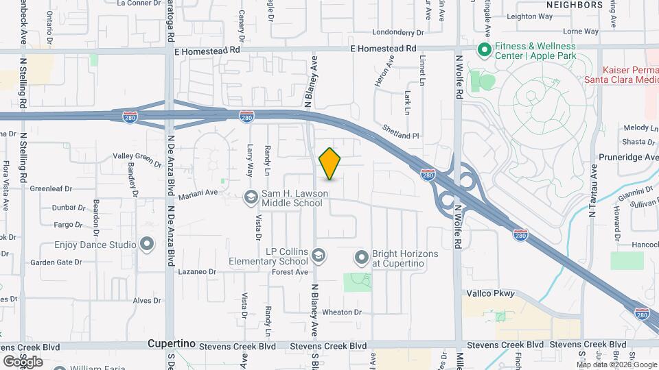 10520 Baywood Ct Map and Location Details