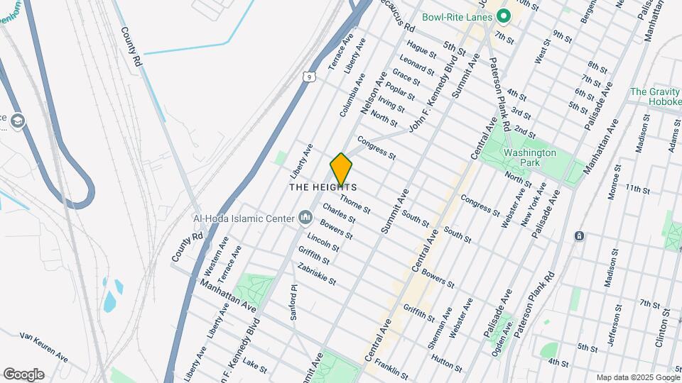 128 Thorne St Mapa y Detalles de la Ubicación