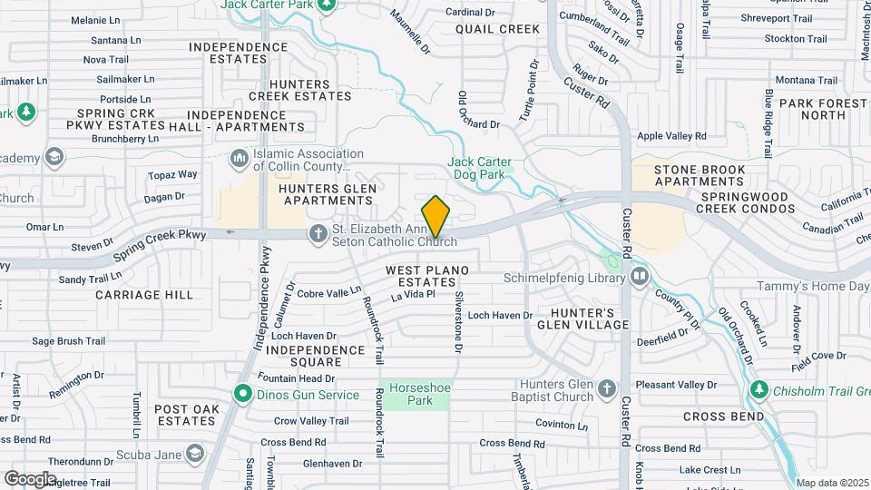 2413 Piedra Dr Map and Location Details