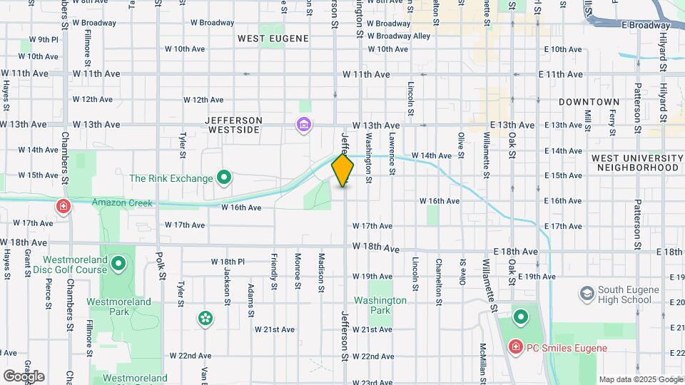 1576 Jefferson St Map and Location Details