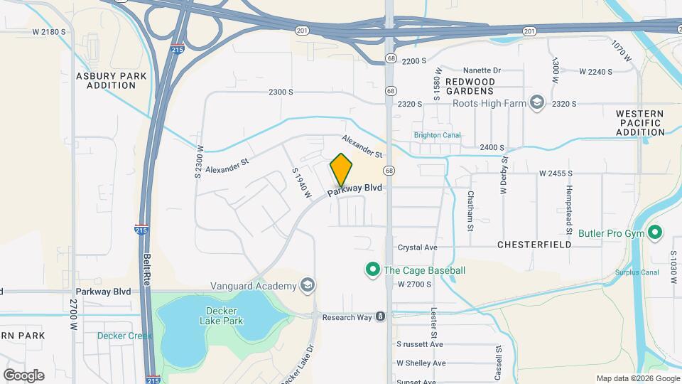 1843 Parkway Blvd Map and Location Details