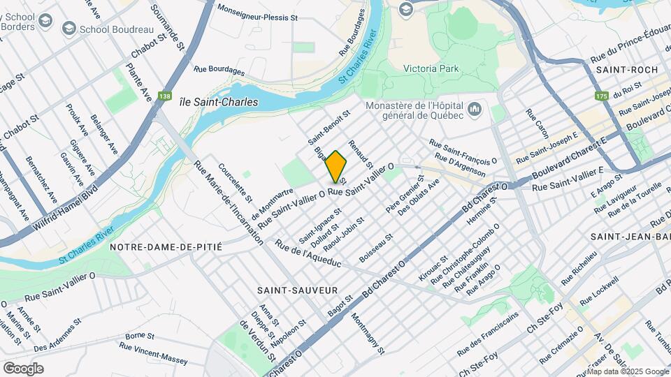 508 Saint-Vallier Rue O Map and Location Details