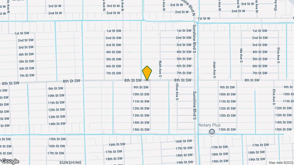 3303 8th St SW Map and Location Details