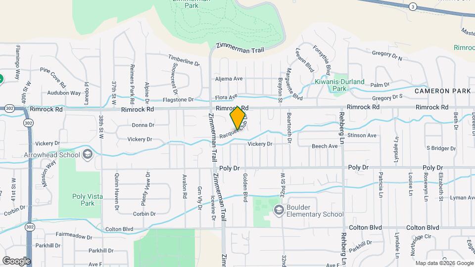 3346 Racquet Club Dr Map and Location Details