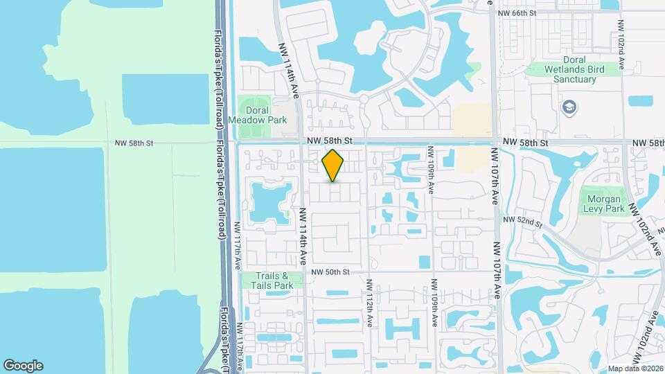 5527 NW 113th Ave Map and Location Details