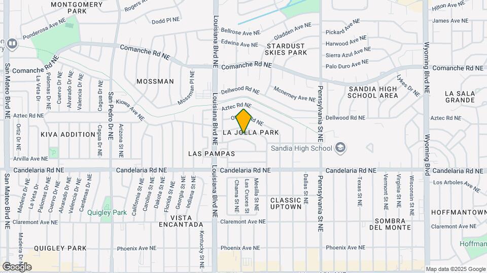 7029 Veranda Rd NE Map and Location Details