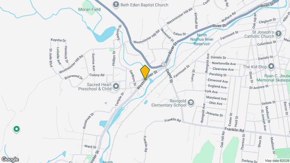 143 Westminster St Map and Location Details