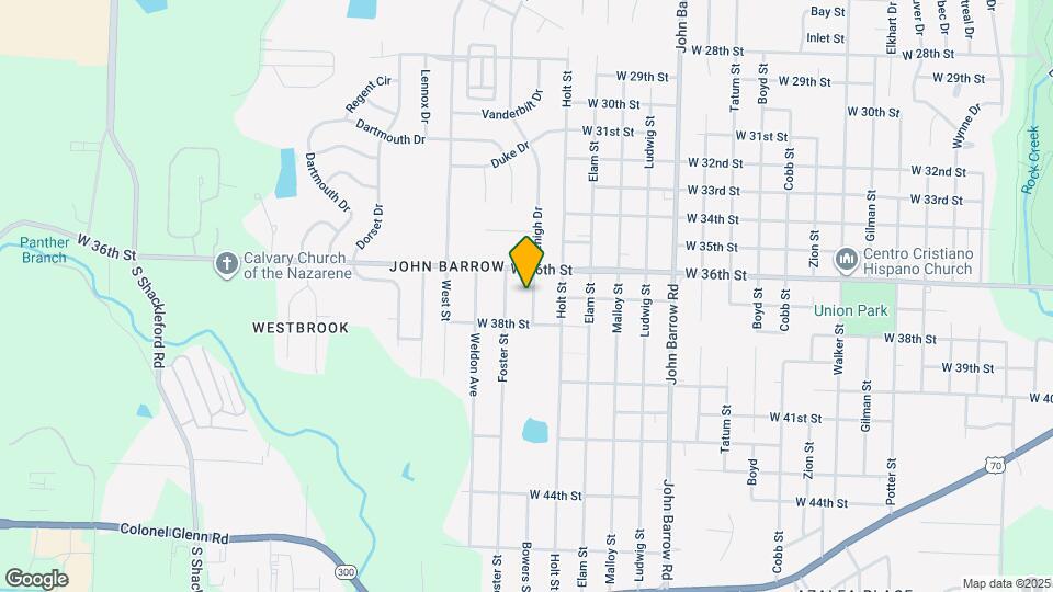 3624 Bowers St Map and Location Details