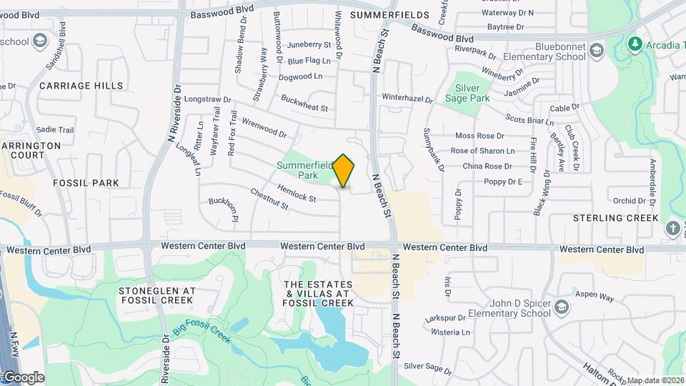 6704 Spoonwood Ln Map and Location Details