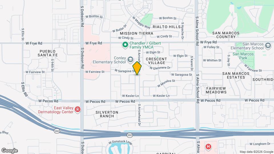 719 S Longmore St Map and Location Details