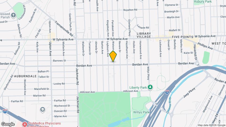 3805 Watson Ave Map and Location Details