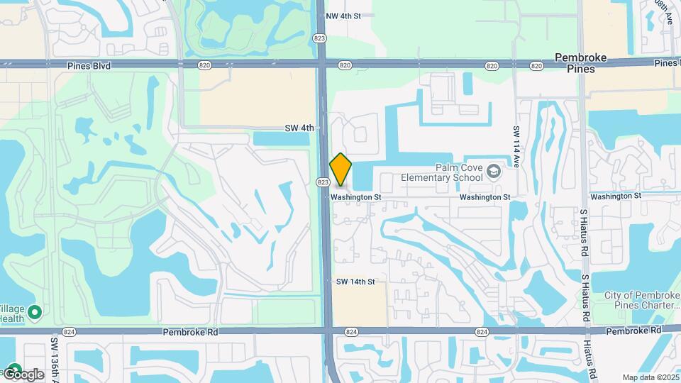 12210 S W 8th Ct Map and Location Details