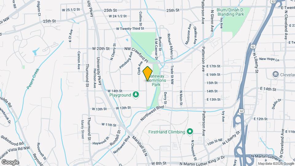 1413 Underwood Ave Map and Location Details
