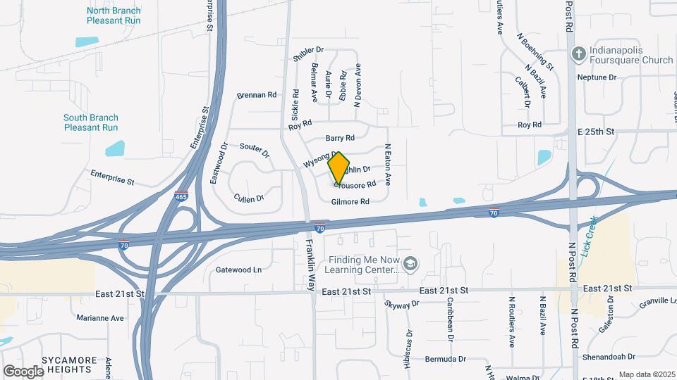 8139 Crousore Rd Map and Location Details