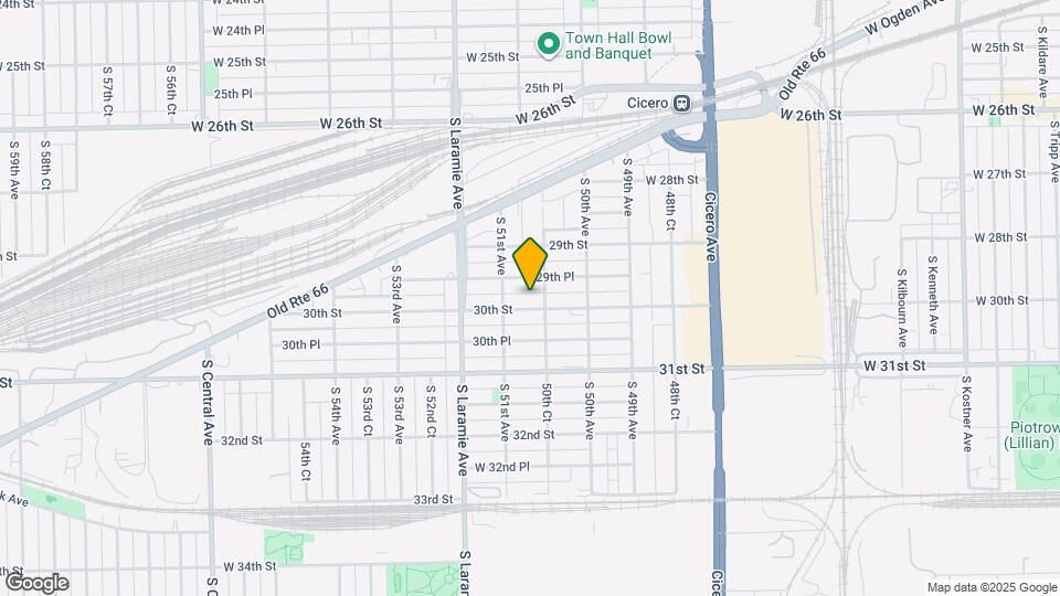 5044 W 30th St Map and Location Details