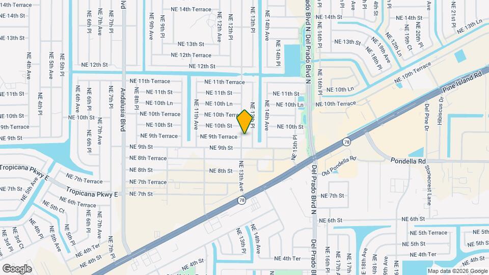 913 NE 13th Ave Map and Location Details