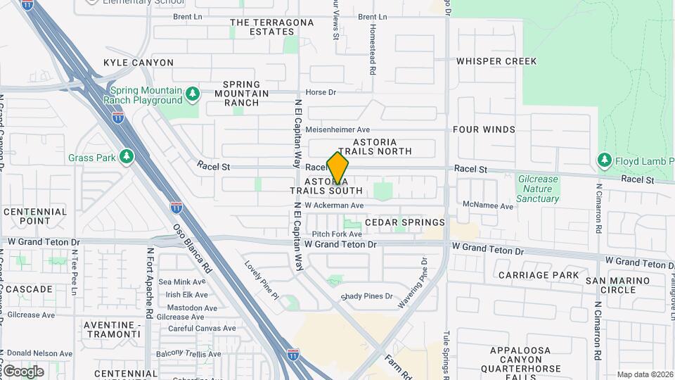 8109 Sienna Hollow Ct Map and Location Details