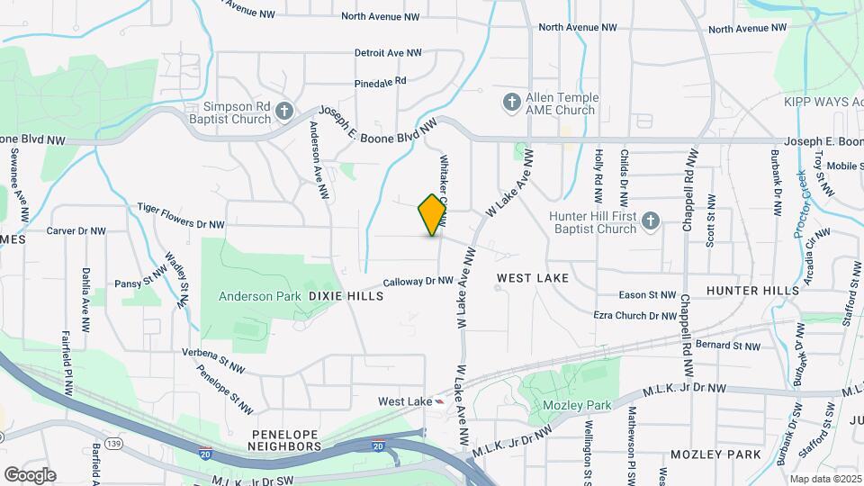 1794 Tiger Flowers Dr NW Map and Location Details