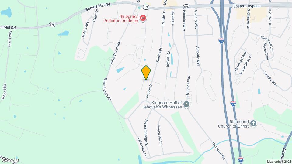 952 Auckland Ave Map and Location Details