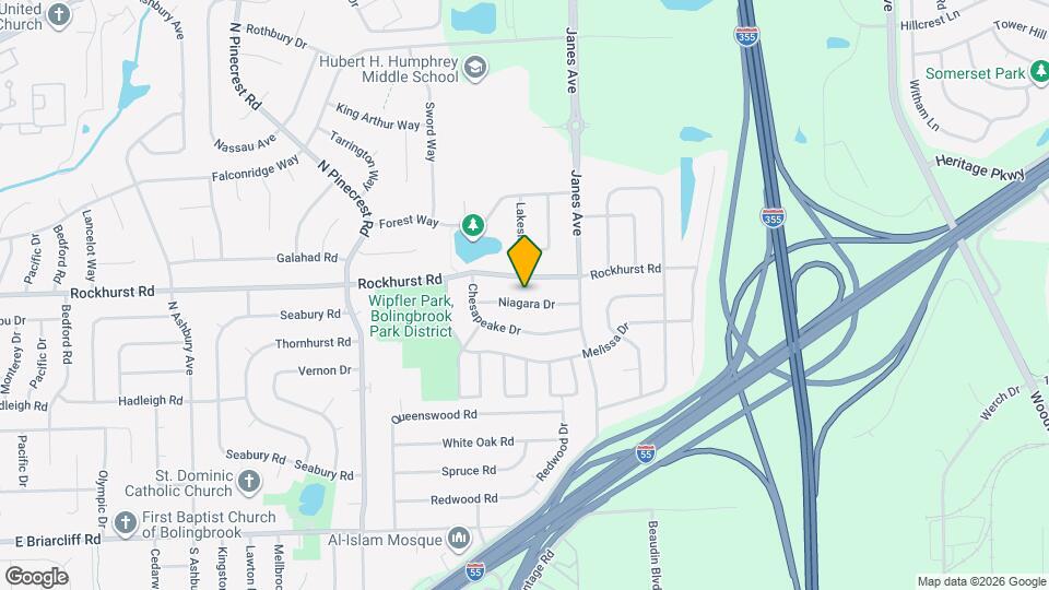 668 Niagara Dr Map and Location Details