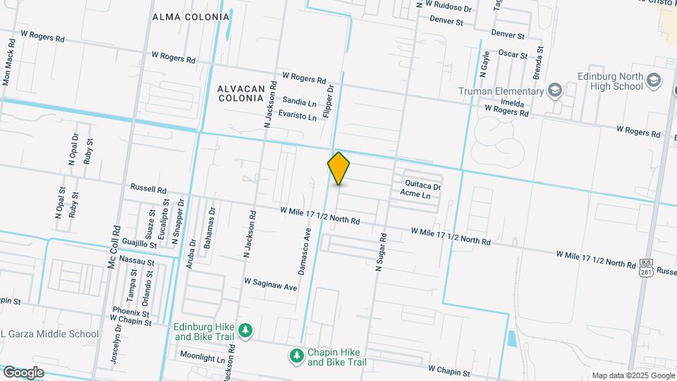 2305 N Fulton St, Unit 2 Map and Location Details