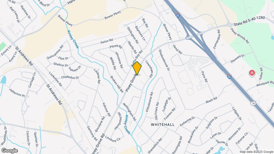 264 Piney Grove Rd Map and Location Details