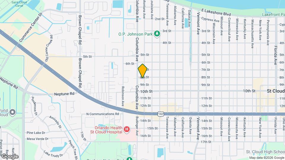 810 Montana Ave Map and Location Details