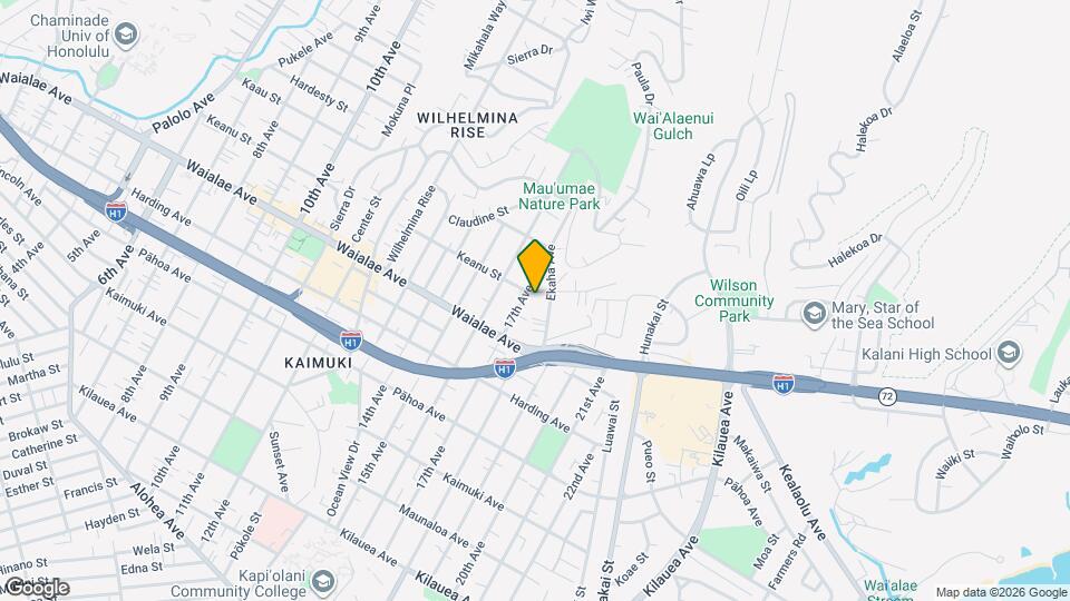 3907 Keanu St Map and Location Details