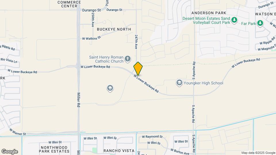 25275 W Buckeye Rd Map and Location Details