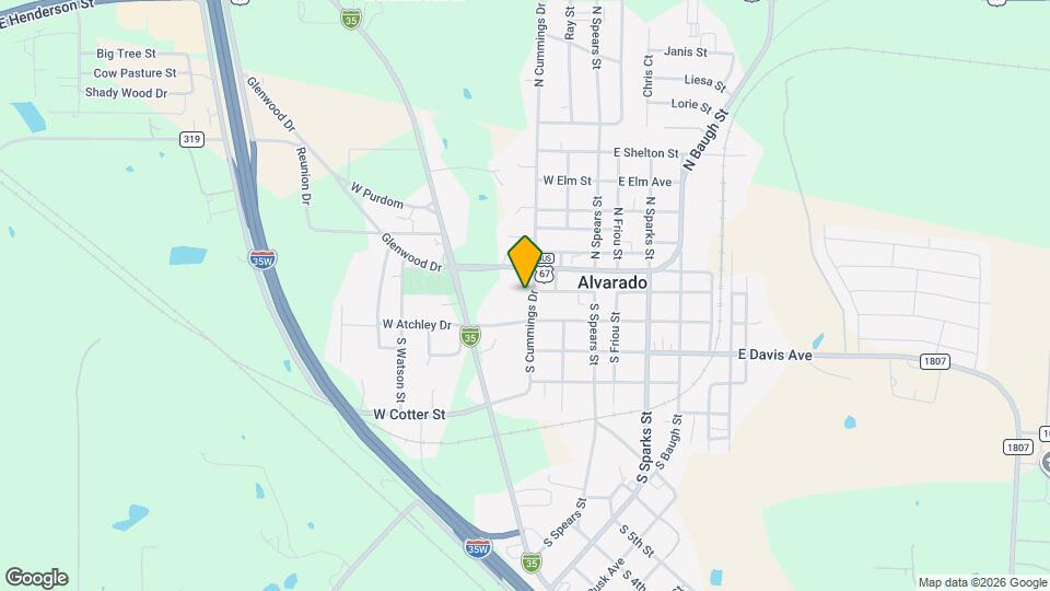 202 S Cummings Dr Map and Location Details