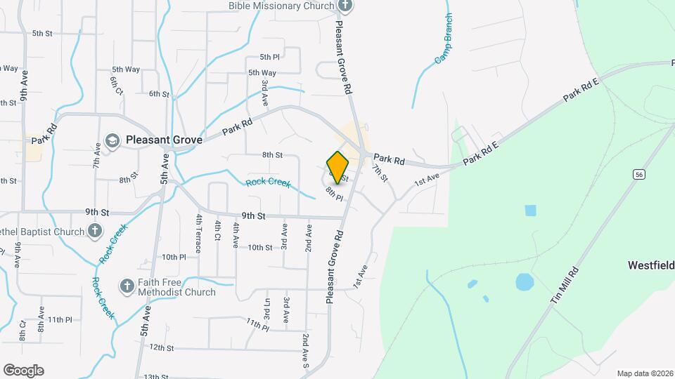 108 8th Pl Map and Location Details