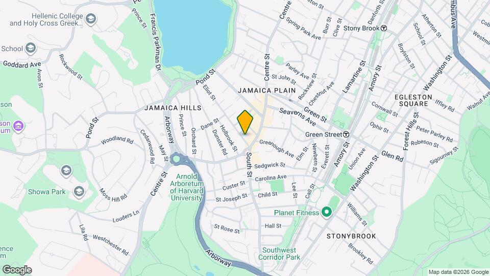 7 Eliot St Map and Location Details